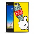 Дизайнерский пластиковый чехол для Xiaomi MI3 Coca-cola
