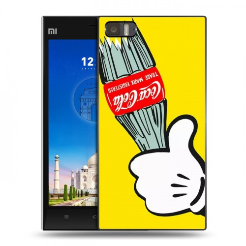 Дизайнерский пластиковый чехол для Xiaomi MI3 Coca-cola
