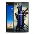 Дизайнерский пластиковый чехол для Xiaomi MI3 Skyy Vodka