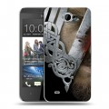 Дизайнерский пластиковый чехол для HTC Desire 300 викинги