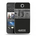 Дизайнерский пластиковый чехол для HTC Desire 300 Нарко