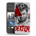 Дизайнерский силиконовый чехол для HTC Desire 300 Декстер