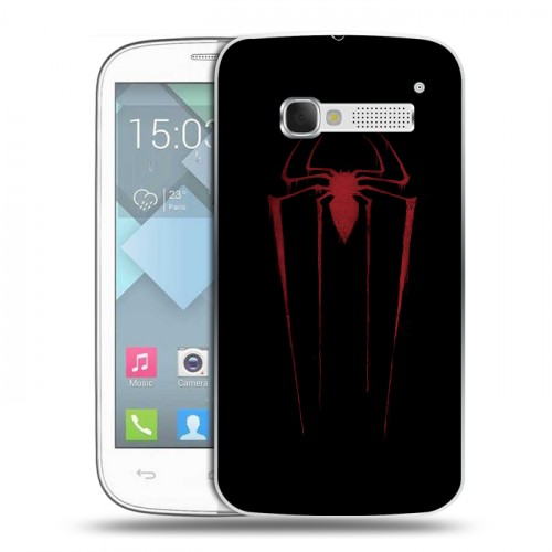 Дизайнерский пластиковый чехол для Alcatel One Touch Pop C5 Человек -паук