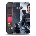 Дизайнерский пластиковый чехол для HTC Desire 200 Star Wars Battlefront
