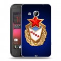 Дизайнерский пластиковый чехол для HTC Desire 200 ЦСКА