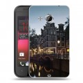 Дизайнерский пластиковый чехол для HTC Desire 200 амстердам