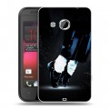 Дизайнерский пластиковый чехол для HTC Desire 200 Майкл Джексон