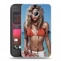 Дизайнерский пластиковый чехол для HTC Desire 200 Shakira