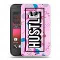Дизайнерский пластиковый чехол для HTC Desire 200 Дизайнерские надписи 