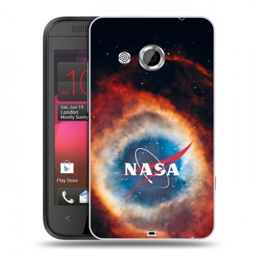 Дизайнерский пластиковый чехол для HTC Desire 200 NASA