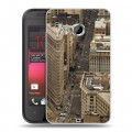 Дизайнерский пластиковый чехол для HTC Desire 200 Нью-Йорк