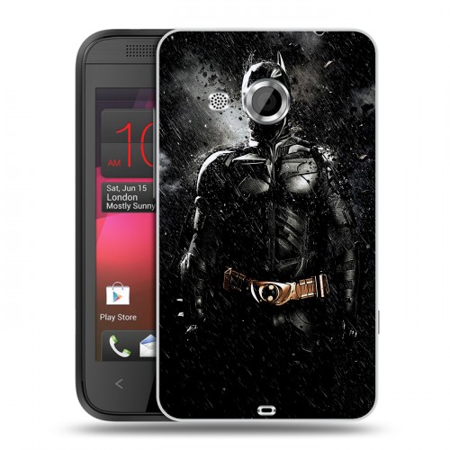Дизайнерский пластиковый чехол для HTC Desire 200 Бэтмен