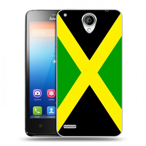 Дизайнерский пластиковый чехол для Lenovo S890 Флаг Ямайки