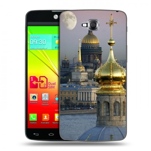 Дизайнерский силиконовый чехол для LG G Pro Lite Dual Санкт-Петербург