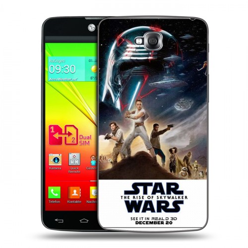 Дизайнерский силиконовый чехол для LG G Pro Lite Dual Звездные войны