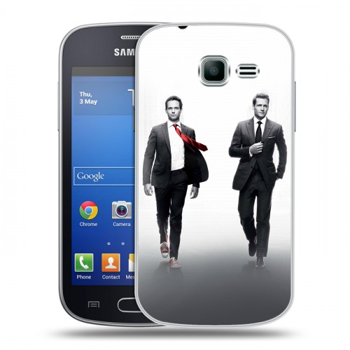 Дизайнерский пластиковый чехол для Samsung Galaxy Trend Lite Форс - мажоры