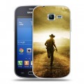 Дизайнерский пластиковый чехол для Samsung Galaxy Trend Lite Ходячие мертвецы