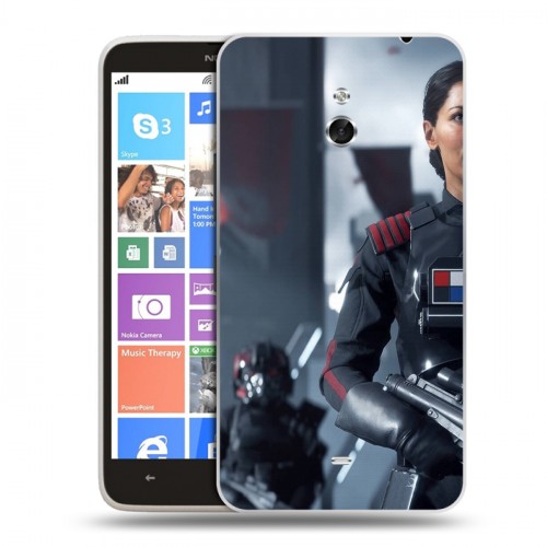Дизайнерский пластиковый чехол для Nokia Lumia 1320 Star Wars Battlefront