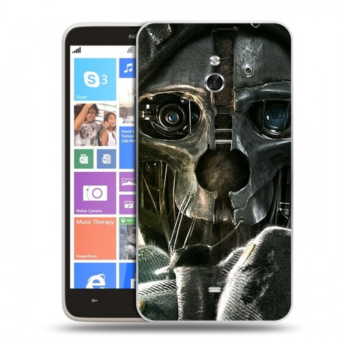 Дизайнерский пластиковый чехол для Nokia Lumia 1320 Dishonored 2