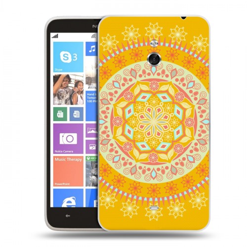 Дизайнерский пластиковый чехол для Nokia Lumia 1320 Мандалы