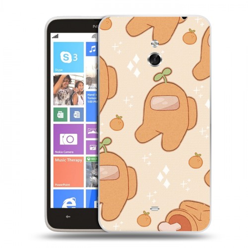 Дизайнерский пластиковый чехол для Nokia Lumia 1320 Among Us