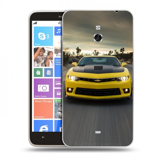 Дизайнерский пластиковый чехол для Nokia Lumia 1320 Need for speed