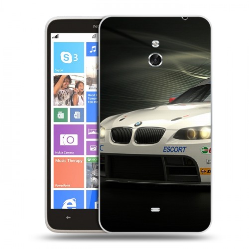 Дизайнерский пластиковый чехол для Nokia Lumia 1320 Need for speed