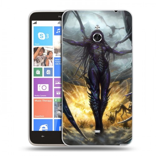Дизайнерский пластиковый чехол для Nokia Lumia 1320 Starcraft