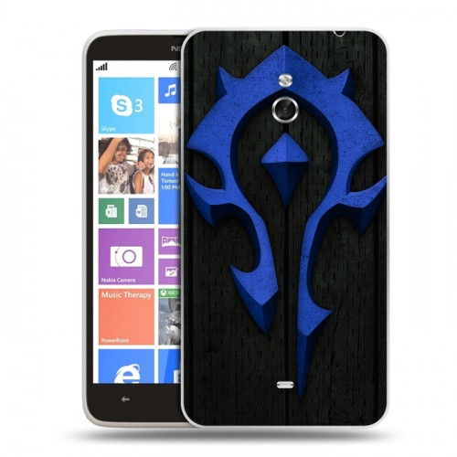 Дизайнерский пластиковый чехол для Nokia Lumia 1320 World of warcraft
