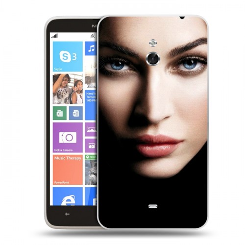Дизайнерский пластиковый чехол для Nokia Lumia 1320 Меган Фокс