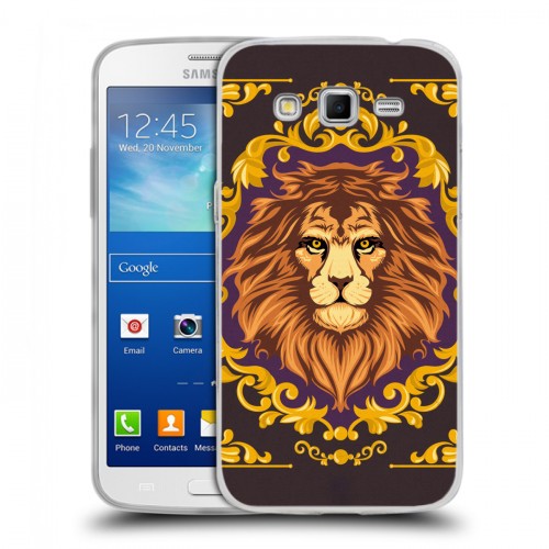 Дизайнерский пластиковый чехол для Samsung Galaxy Grand 2 Животные Барокко