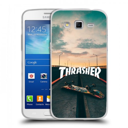 Дизайнерский пластиковый чехол для Samsung Galaxy Grand 2 Скейтер стиль