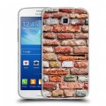 Дизайнерский пластиковый чехол для Samsung Galaxy Grand 2 Кирпич