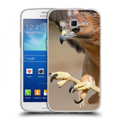 Дизайнерский пластиковый чехол для Samsung Galaxy Grand 2 Орлы
