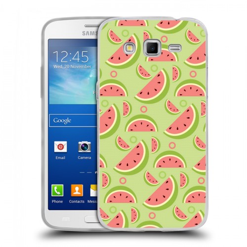 Дизайнерский пластиковый чехол для Samsung Galaxy Grand 2 Фруктово-арбузные узоры