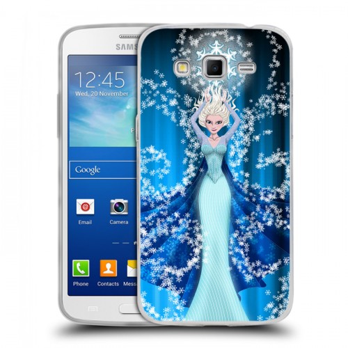 Дизайнерский пластиковый чехол для Samsung Galaxy Grand 2 Холодное сердце