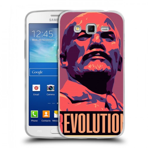 Дизайнерский пластиковый чехол для Samsung Galaxy Grand 2 Владимир Ленин