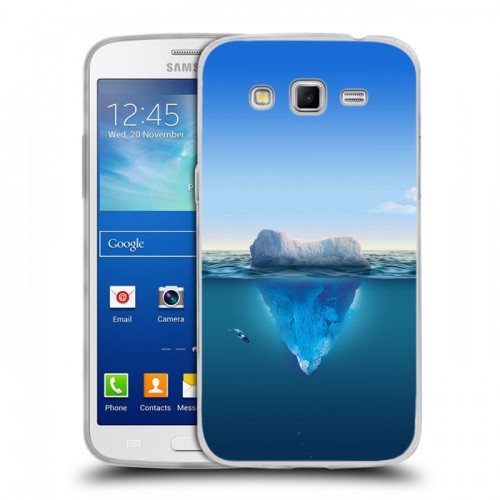 Дизайнерский пластиковый чехол для Samsung Galaxy Grand 2 Льды