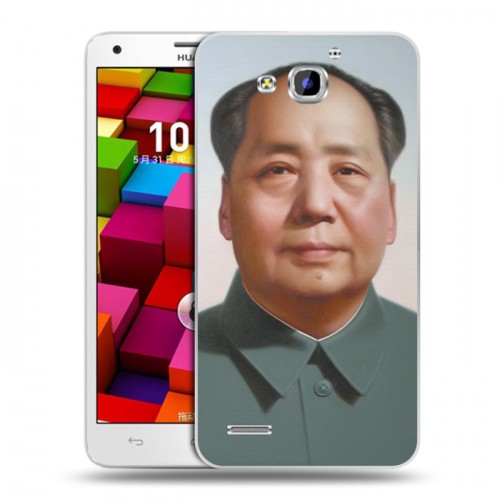 Дизайнерский пластиковый чехол для Huawei Honor 3x Мао