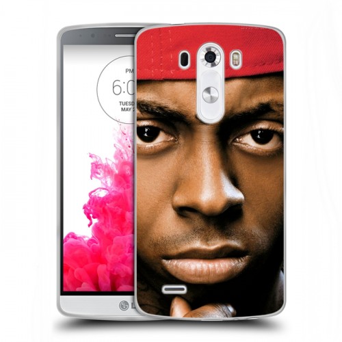 Дизайнерский пластиковый чехол для LG G3 (Dual-LTE) Lil Wayne
