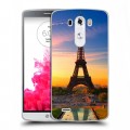 Дизайнерский силиконовый чехол для LG G3 (Dual-LTE) Париж