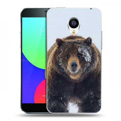 Дизайнерский пластиковый чехол для Meizu MX4 Медведь