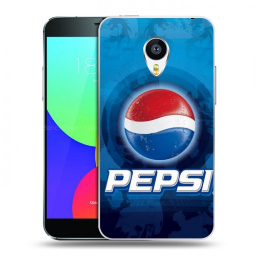 Дизайнерский пластиковый чехол для Meizu MX4 Pepsi