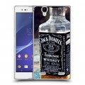 Дизайнерский пластиковый чехол для Sony Xperia T2 Ultra (Dual) Jack Daniels
