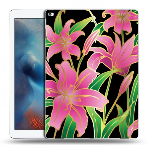 Дизайнерский силиконовый чехол для Ipad Pro Люксовые цветы