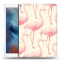 Дизайнерский пластиковый чехол для Ipad Pro Розовые фламинго