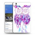 Дизайнерский силиконовый чехол для Samsung Galaxy Tab Pro 8.4 Совиные ловцы снов