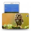 Дизайнерский силиконовый чехол для Samsung Galaxy Tab Pro 8.4 Совы
