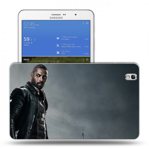 Дизайнерский силиконовый чехол для Samsung Galaxy Tab Pro 8.4 Темная башня