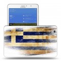 Дизайнерский силиконовый чехол для Samsung Galaxy Tab Pro 8.4 флаг греции